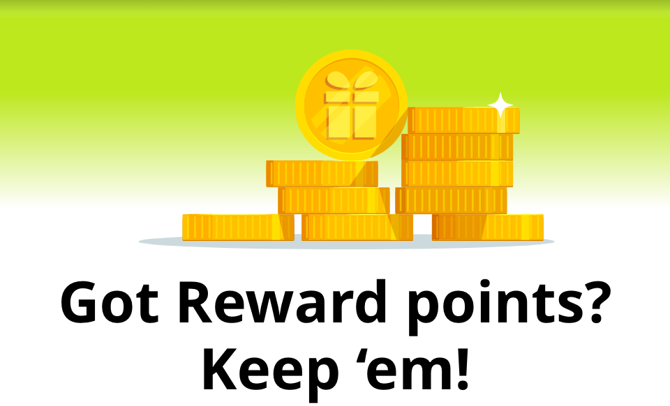 Got Reward points?